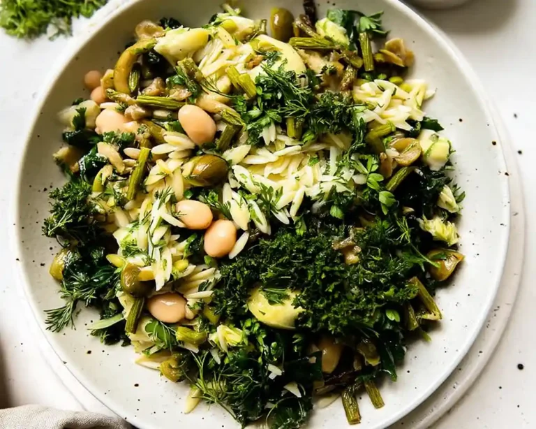 Spring Orzo Salad