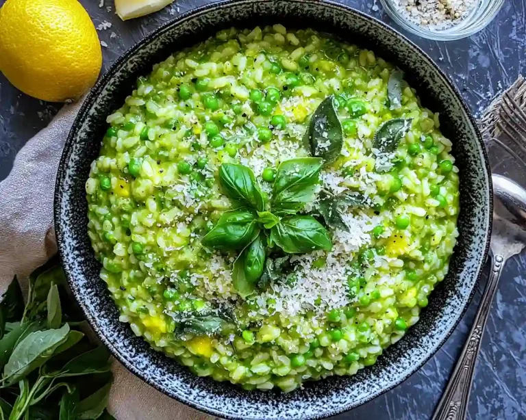 Spring Pea Risotto