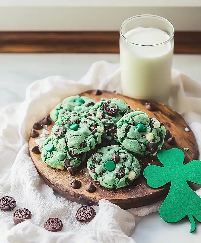 Chocolate Green Cookie Recipe 5 St Pattys Treat Ideas