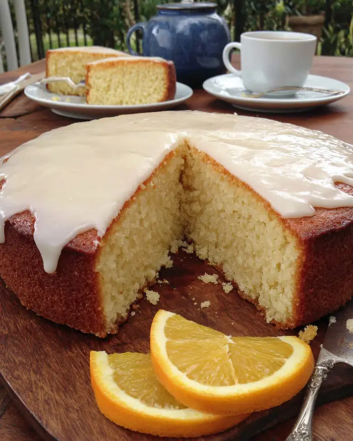Vasilopita Cake