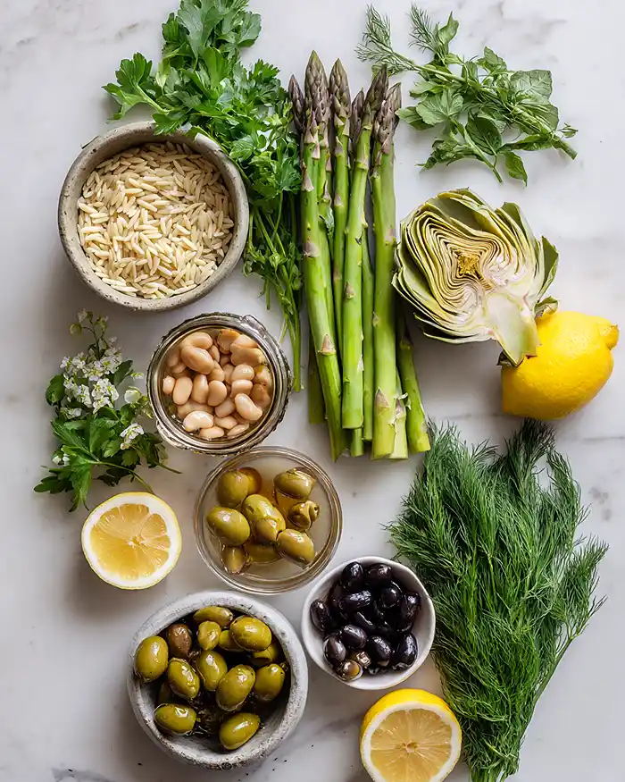 Vegan Orzo Salad Recipes