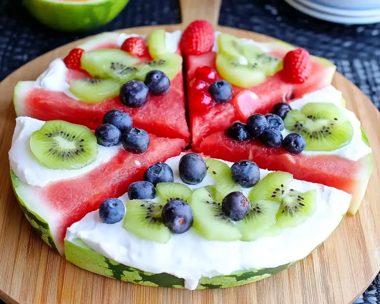 Watermelon Fruit Pizza