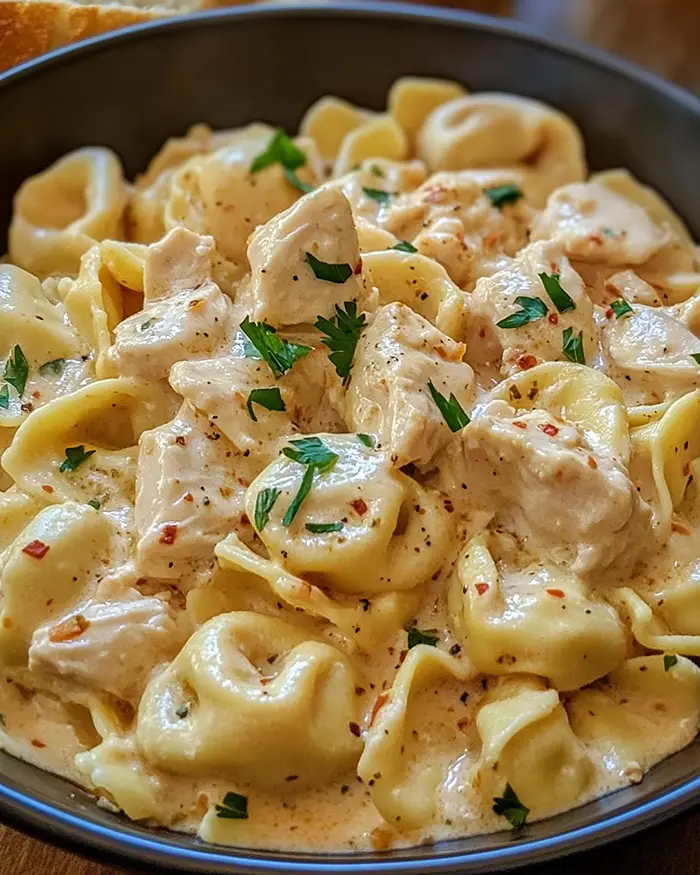 5-Ingredient White Chili Chicken Tortellini 4 White Chili Chicken Tortellini