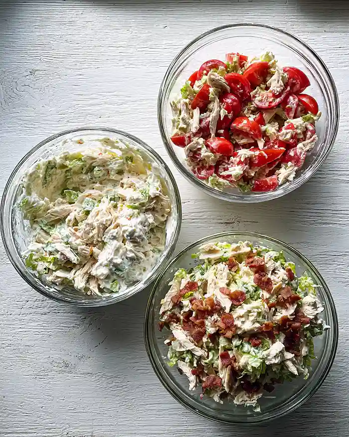 blt salad with chicken