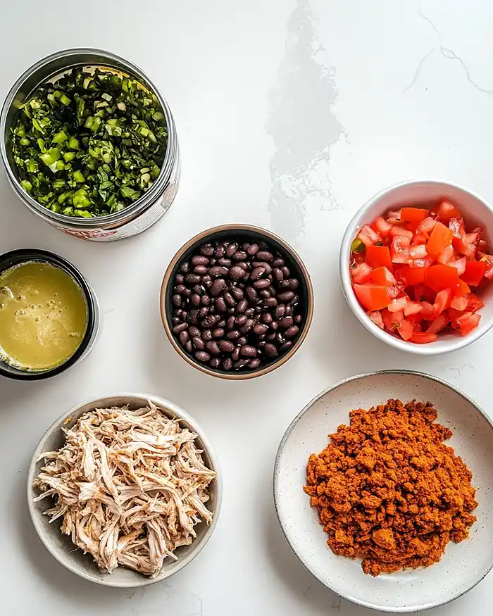 5-Ingredient Creamy Taco Soup recipe 2 easy taco soup ingredients