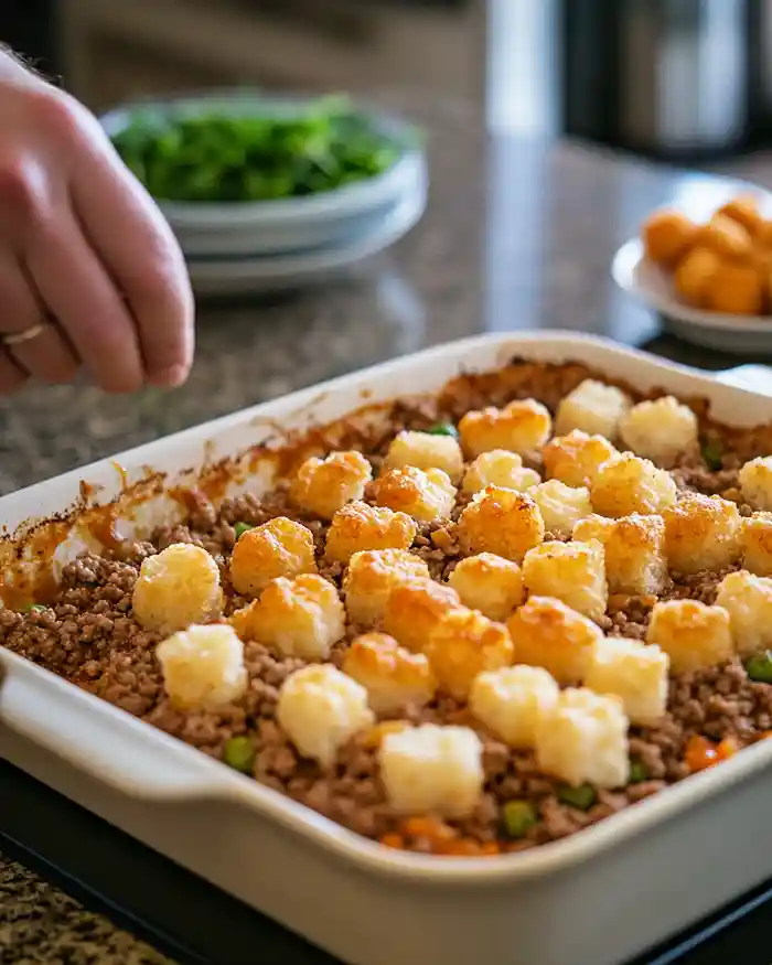 taco potato bake