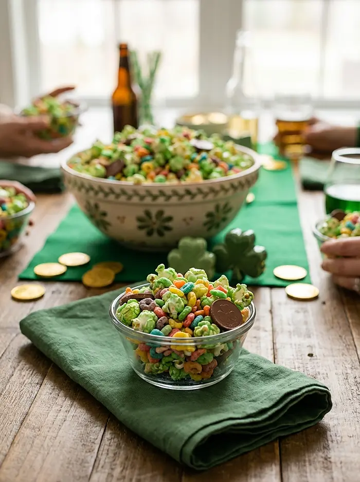 Loaded Leprechaun Popcorn 4 At Patrick’s Day Party Food