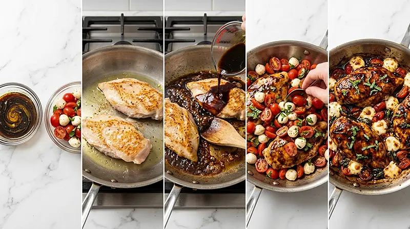 Balsamic Chicken Dinner Idea