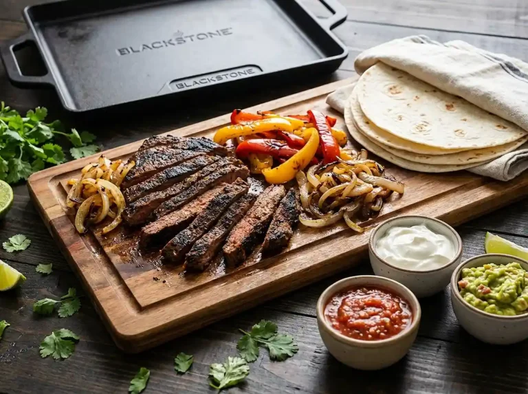 Blackstone Steak Fajitas