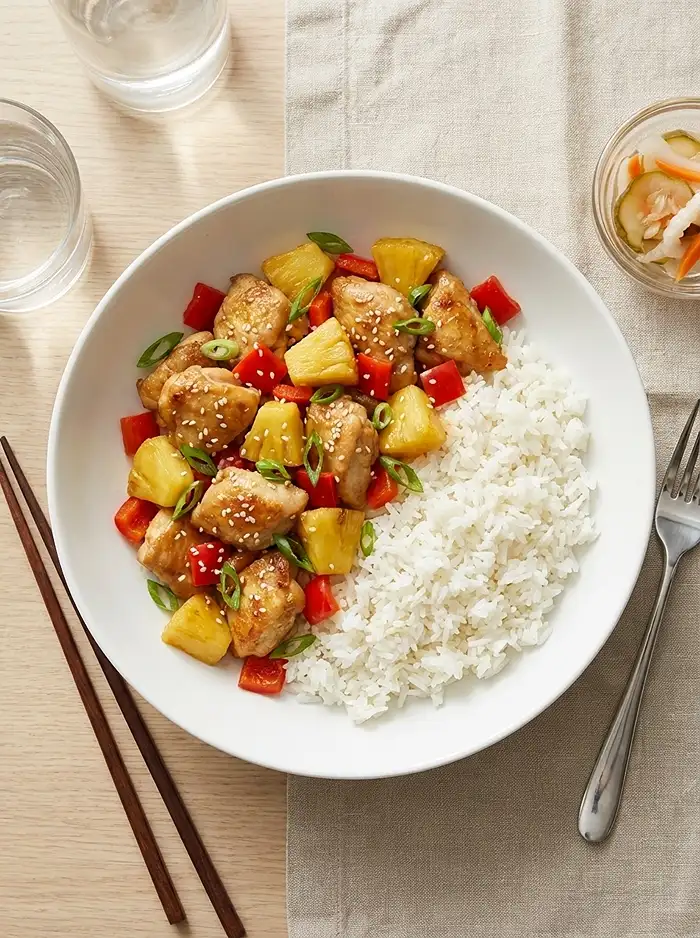 Chicken Pineapple And Rice