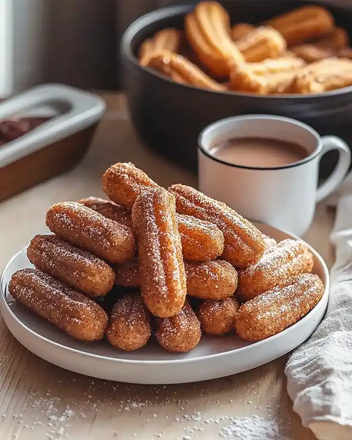 Easy Baked Churro Bites 4 Churro Bites Recipe Instructions