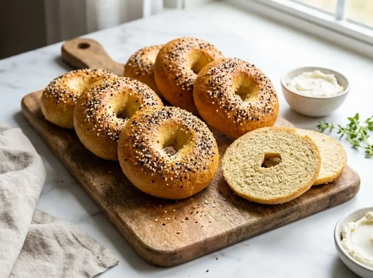 Cottage Cheese Almond Flour Bagels