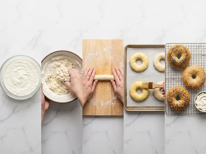 High-Protein Cottage Cheese Bagels 3 Cottage Cheese Blueberry Bagels