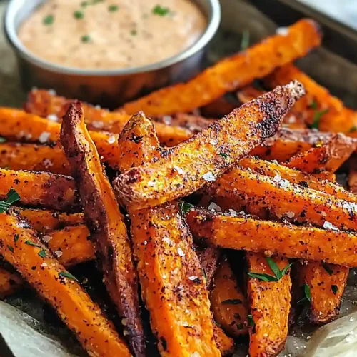 Crispy Oven Baked Sweet Potato Fries
