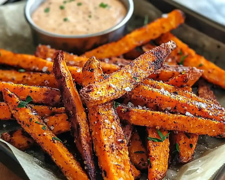Crispy Oven Baked Sweet Potato Fries