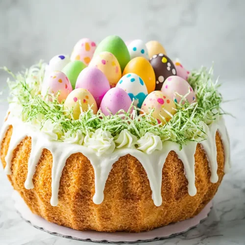 Easter Basket Bundt Cake Recipe