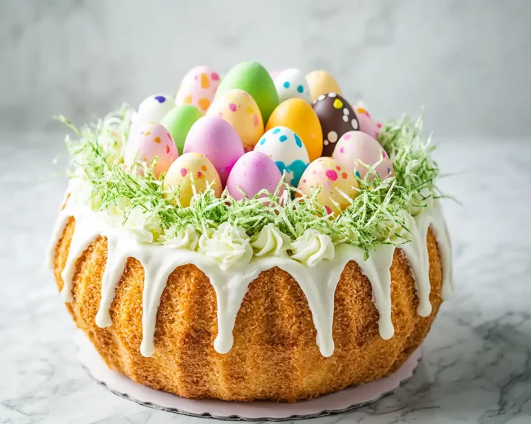 Easter Basket Bundt Cake Recipe