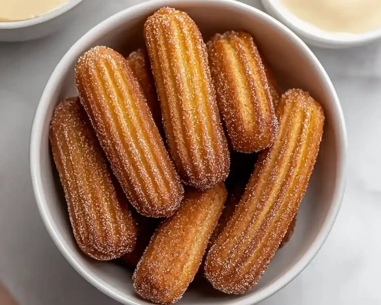 Easy Baked Churro Bites
