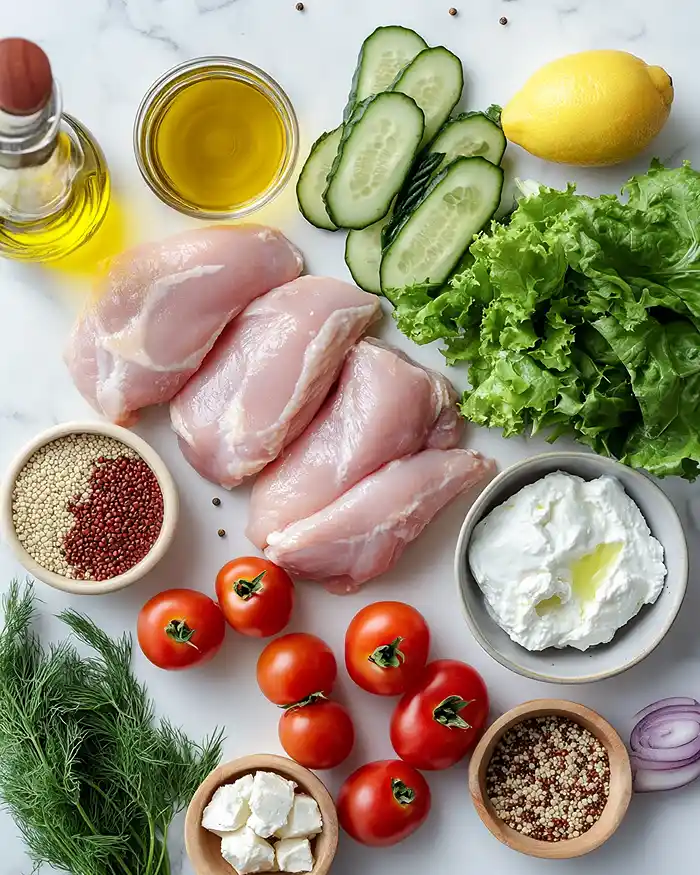 Greek Chicken Bowls 2 Easy Clean Eating