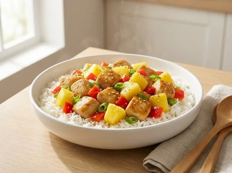Easy Pineapple Chicken and Rice