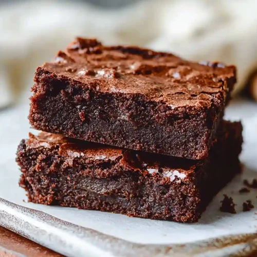 Easy Sourdough Discard Brownies