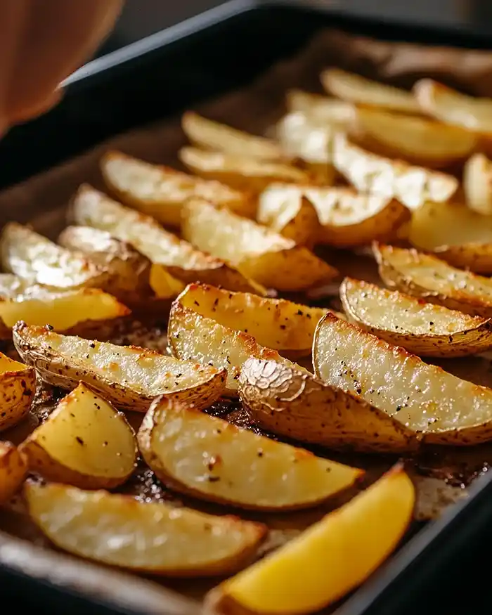 GARLIC PARMESAN POTATO WEDGES 3 Family Side Dishes Simple
