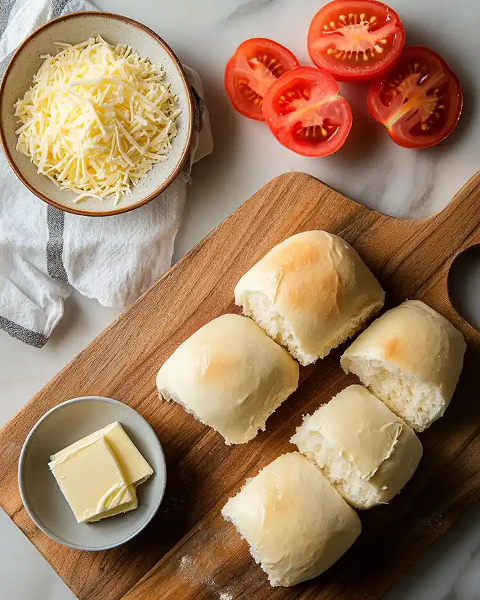 Hawaiian Roll Grilled Cheese 2 Fried Hawaiian Rolls
