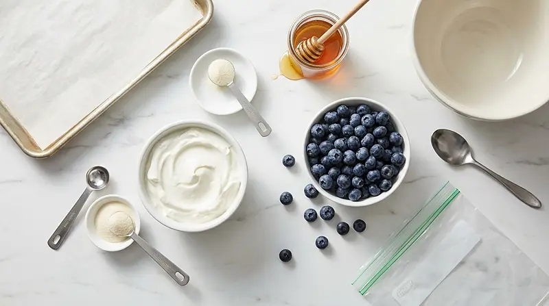 Frozen Greek Yogurt Blueberry Bites 2 Frozen Greek Yogurt Blueberry Bites Ingredients