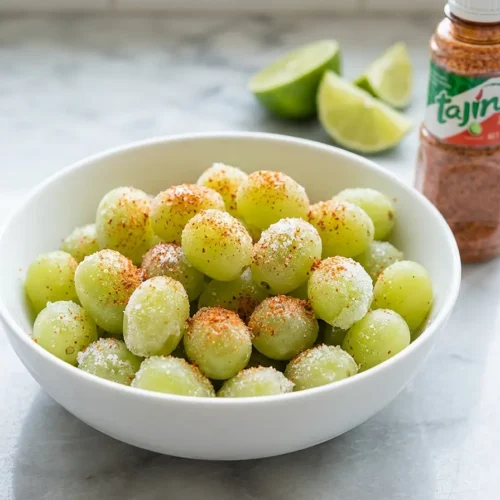Frozen Tajin Grapes 5 Frozen Tajin Grapes