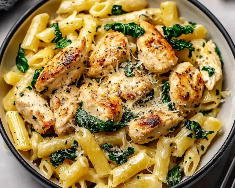 Garlic Parmesan Chicken Pasta