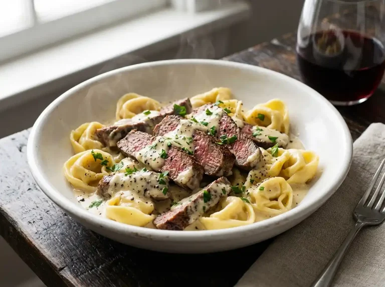Garlic Steak Tortellini