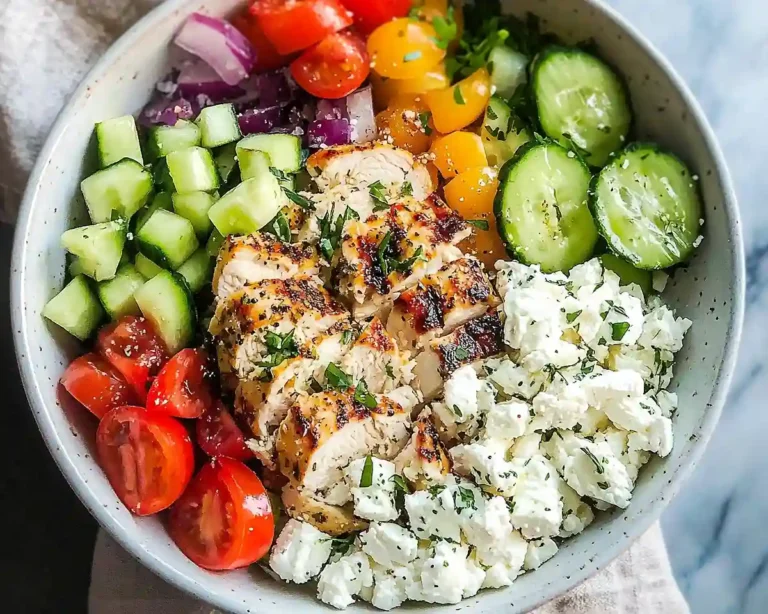 Greek Chicken Bowls