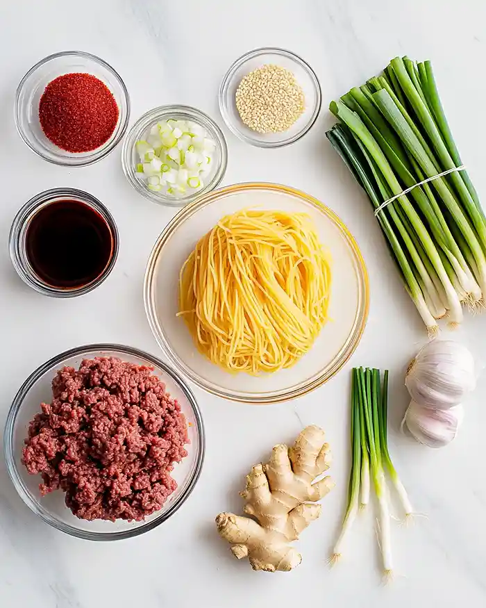 Mongolian Ground Beef Noodles 2 Ground Beef Dinners Easy Healthy
