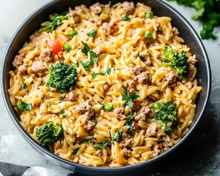 Ground Turkey Orzo Recipe