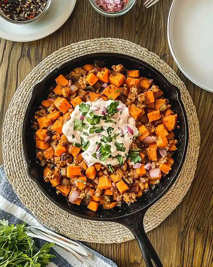 Healthy Turkey Sweet Potato Skillet 4 Healthy Ground Turkey Skillet Recipes