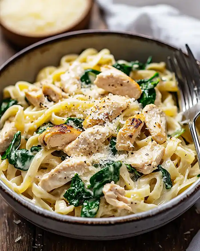 Garlic Parmesan Chicken Pasta 4 Healthy High Protein Pasta Dishes