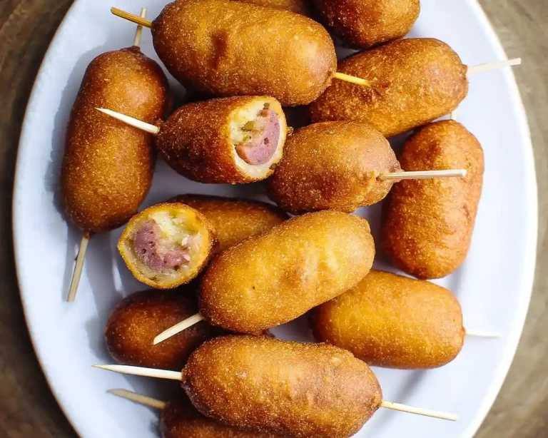 Homemade Mini Corndogs