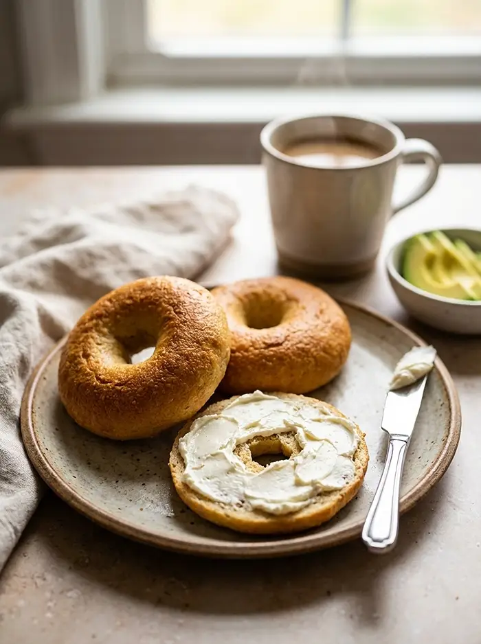 Cottage Cheese Almond Flour Bagels 4 Keto Savory Breakfast