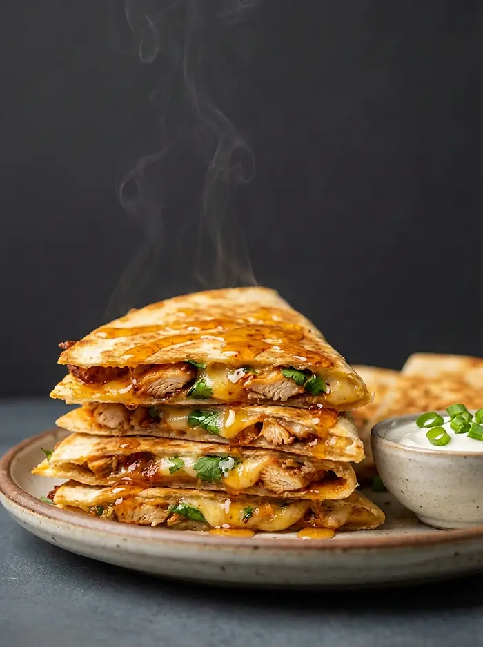 Blackstone Hot Honey BBQ Chicken Quesadillas 4 Labor Day Grilling Recipes