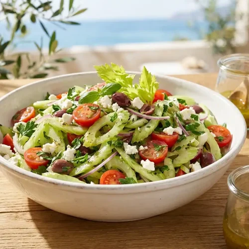 Mediterranean Celery Salad