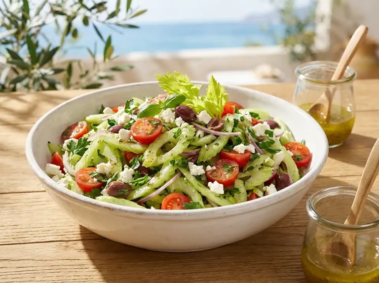 Mediterranean Celery Salad