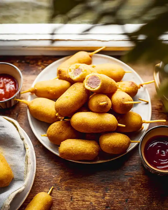 Homemade Mini Corndogs 4 Mini Corn Dog Recipe