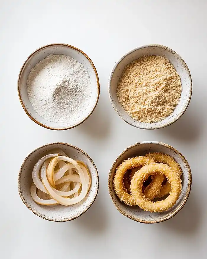 Homemade Onion Rings Recipe 3 Oven Food Recipes