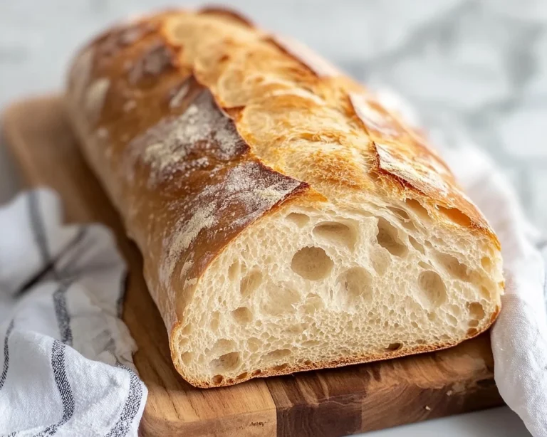 Quick Sourdough Discard French Bread