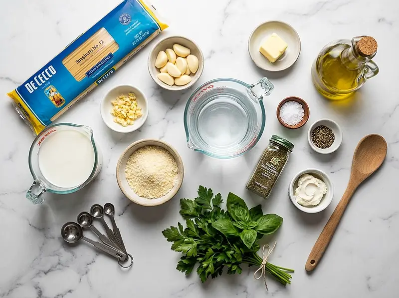 Simple Garlic Pasta