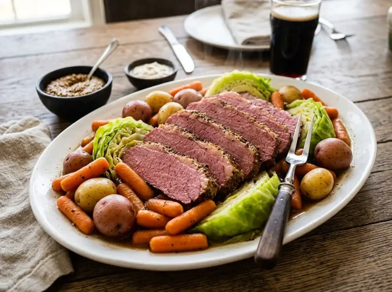Slow Cooker Corned Beef and Cabbage