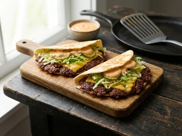 Smash Burger Tacos Recipe