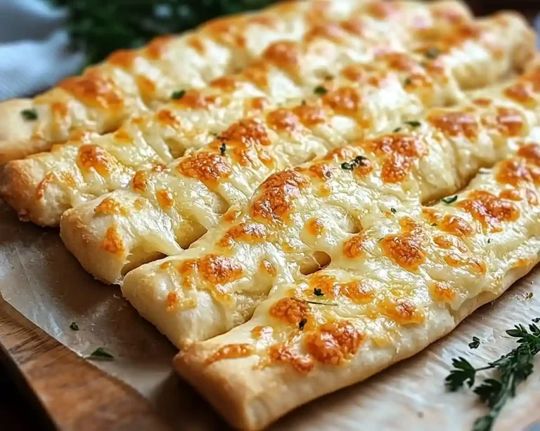 Sourdough Cheesy Breadsticks