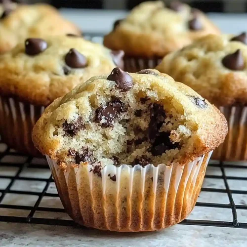Sourdough Chocolate Chip Muffins