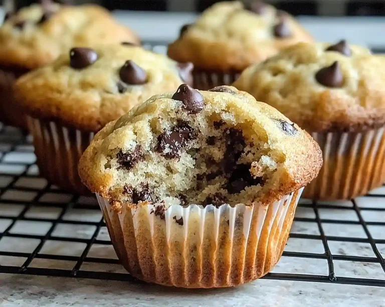 Sourdough Chocolate Chip Muffins